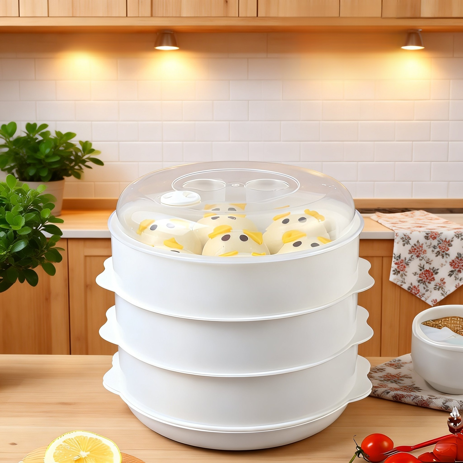 ชั้นวางไอน้ำร้อนหลายชั้น