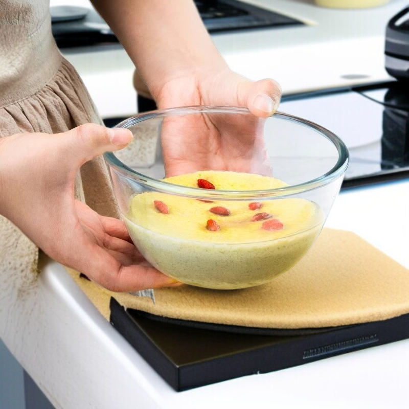 High borosilicate glass basin heat-resistant baking and basin household kitchen utensils mixing stuf