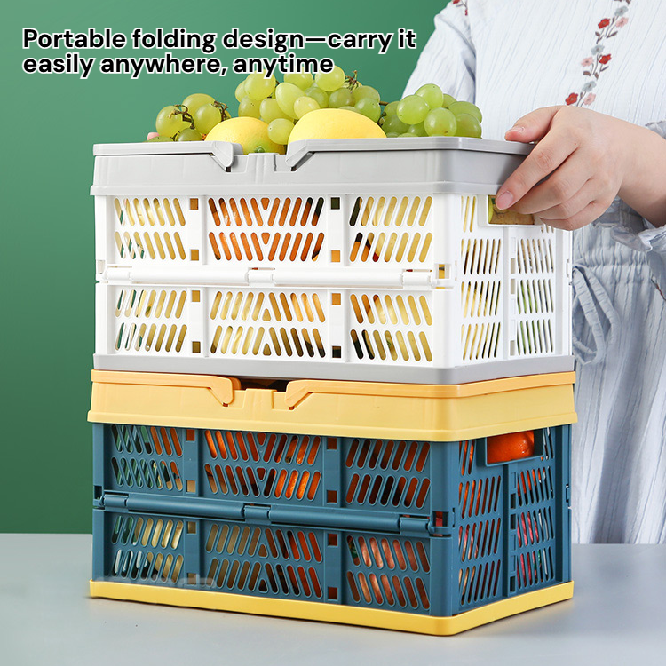 Foldable Multi-purpose Shopping Storage Basket