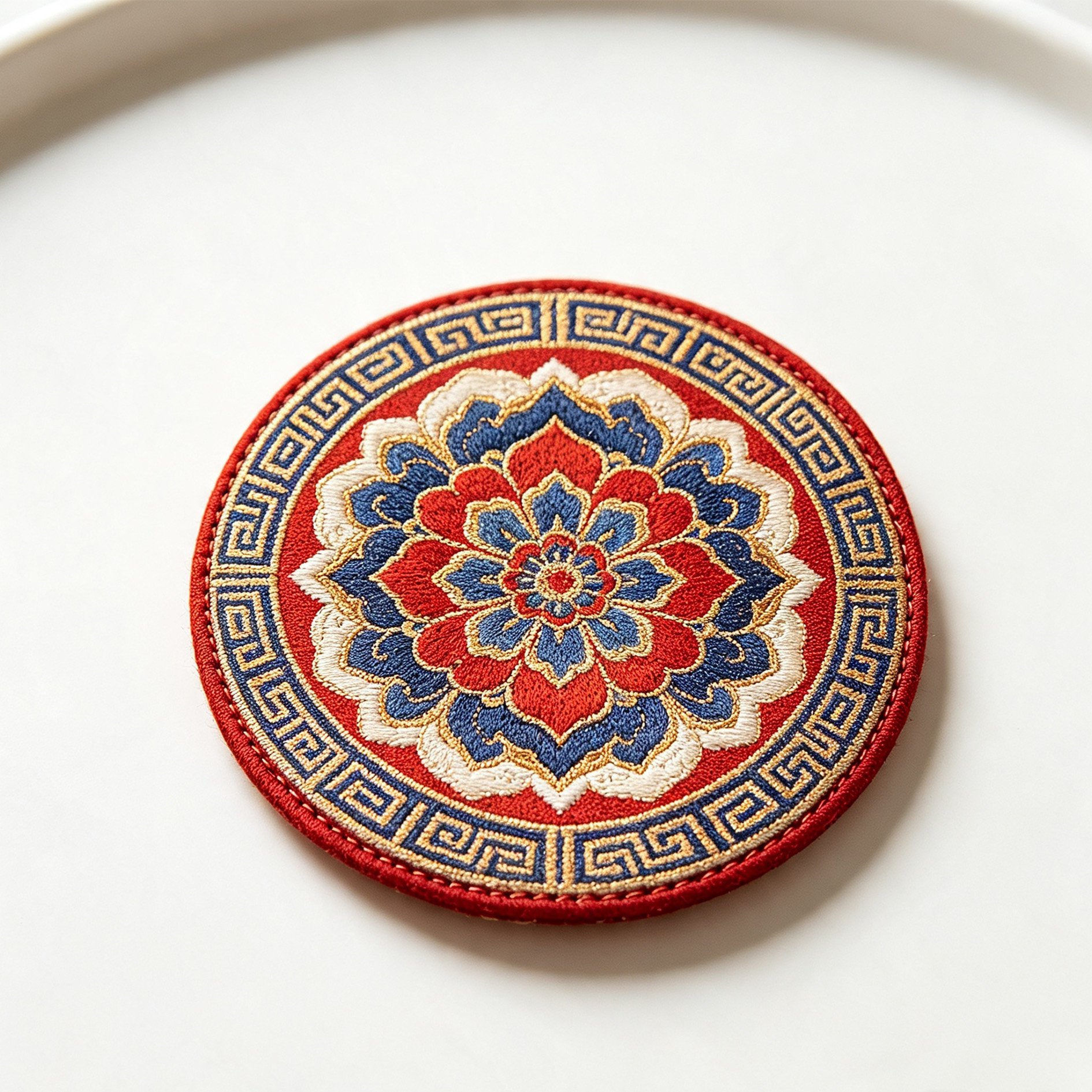 Shu brocade coasters