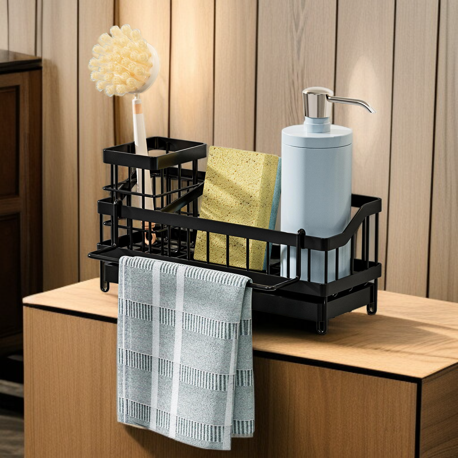 ที่วางจานสำหรับล้างในครัว