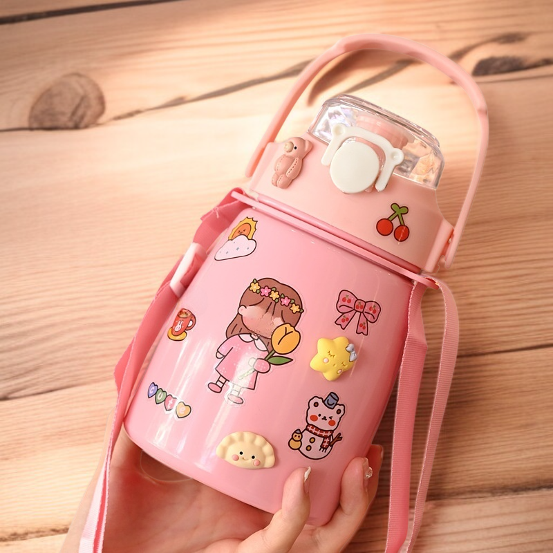 휴대용 대용량 학생 물병