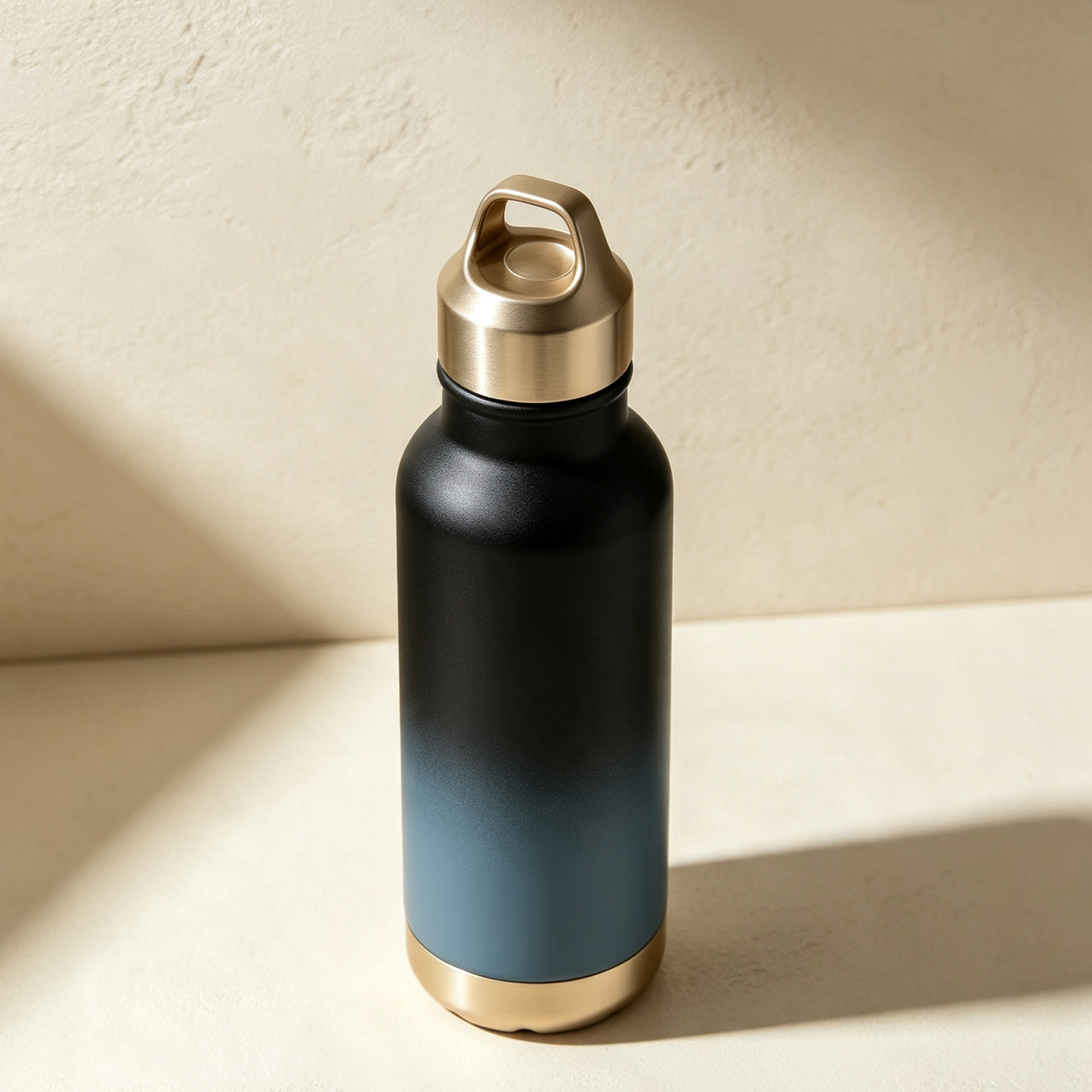 Insulated sports water bottle