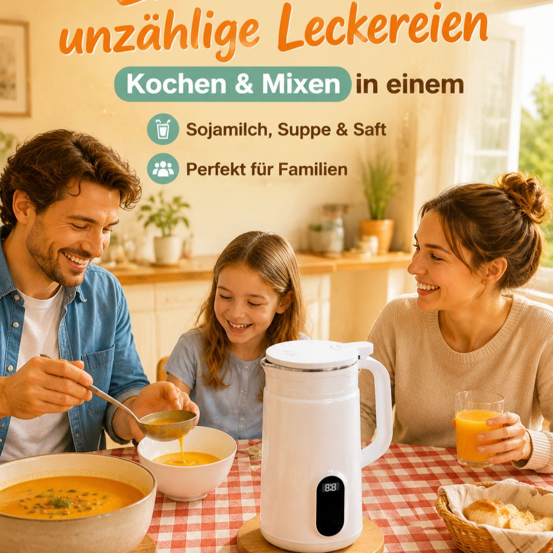 Haushalts-Sojamilch-Mixer mit mehreren Funktionen