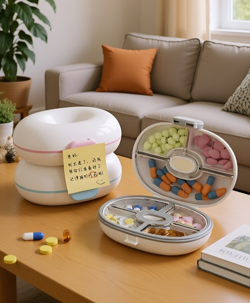 튼튼한 클립 잠금 방식의 수납함