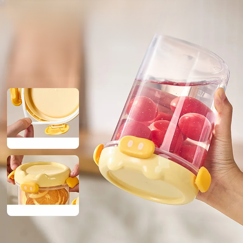 かわいいブタ型密封ストレージボックス