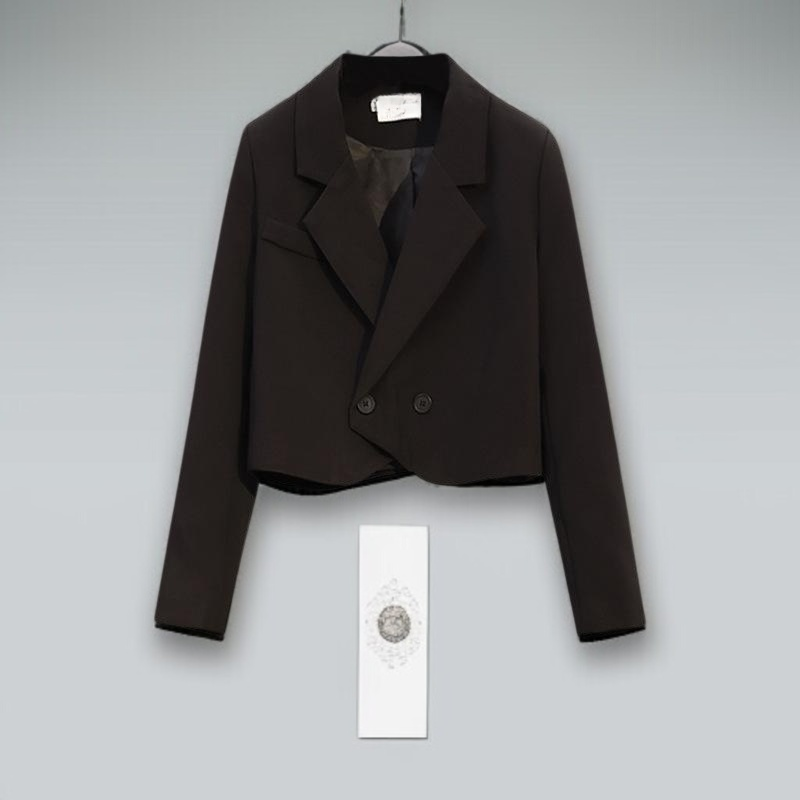 빅 사이즈 여성복 모던볼륨 Mm 양복 외투 춘추 양복 상의 빅 사이즈 여성복 춘추 정장 코트