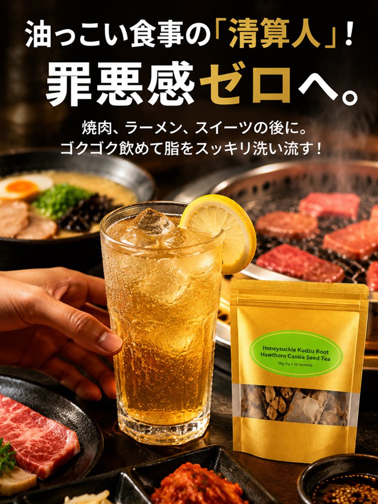 毎日の健康習慣に、血糖・血脂ケアの天然ハーブティー