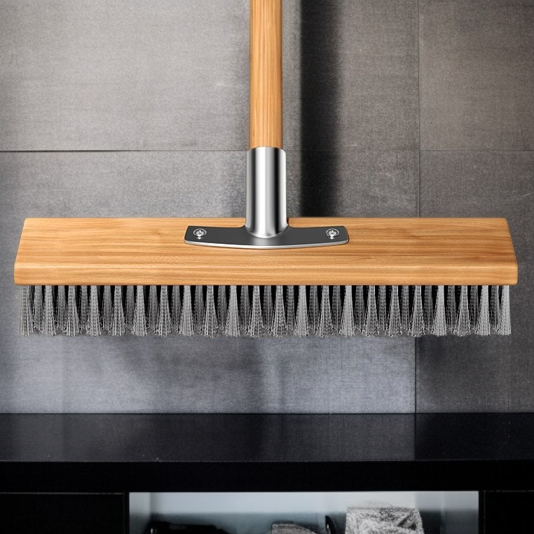 스테인리스 철사 대형 바닥 청소 브러시