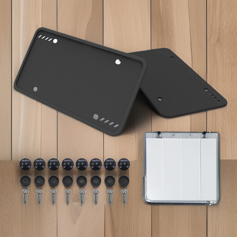 シリコンナンバープレートフレーム