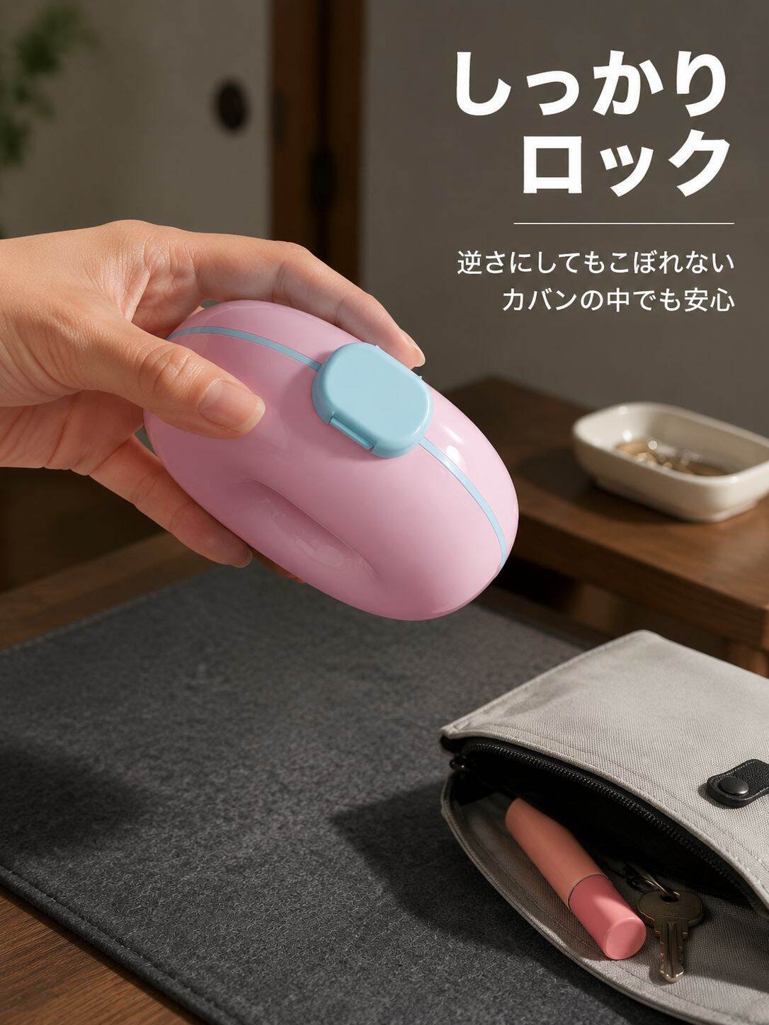 クリップ式収納ボックス