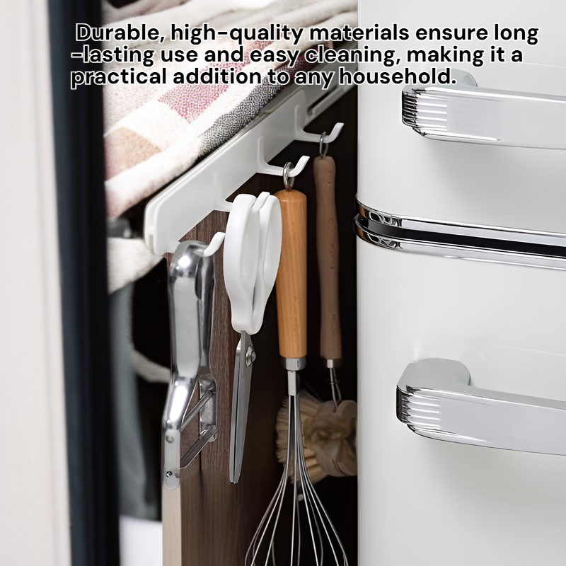 Creative Expandable Gap Hook, Drill-Free Installation, Multi-use for Kitchen/Bathroom