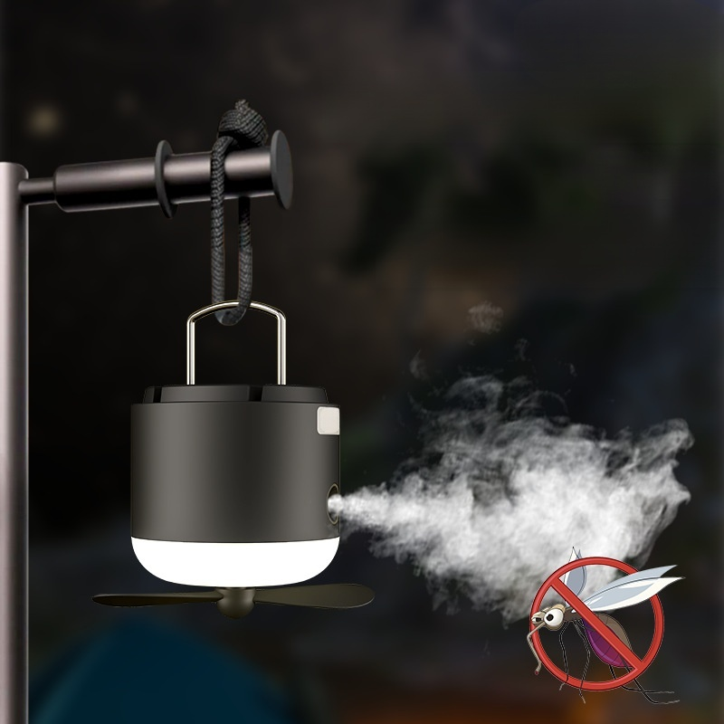 Lampe de pulvérisation avec ventilateur