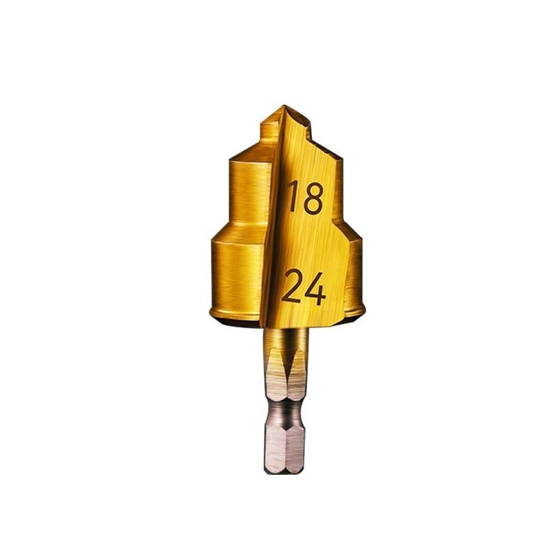 多功能六角柄PPR階梯鑽頭20/25/32水管專用開孔器