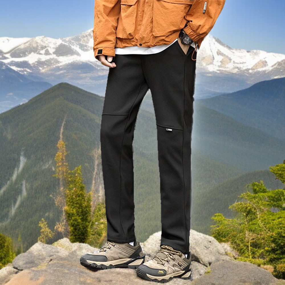 男女兼用防風ソフトシェルストレッチパンツ