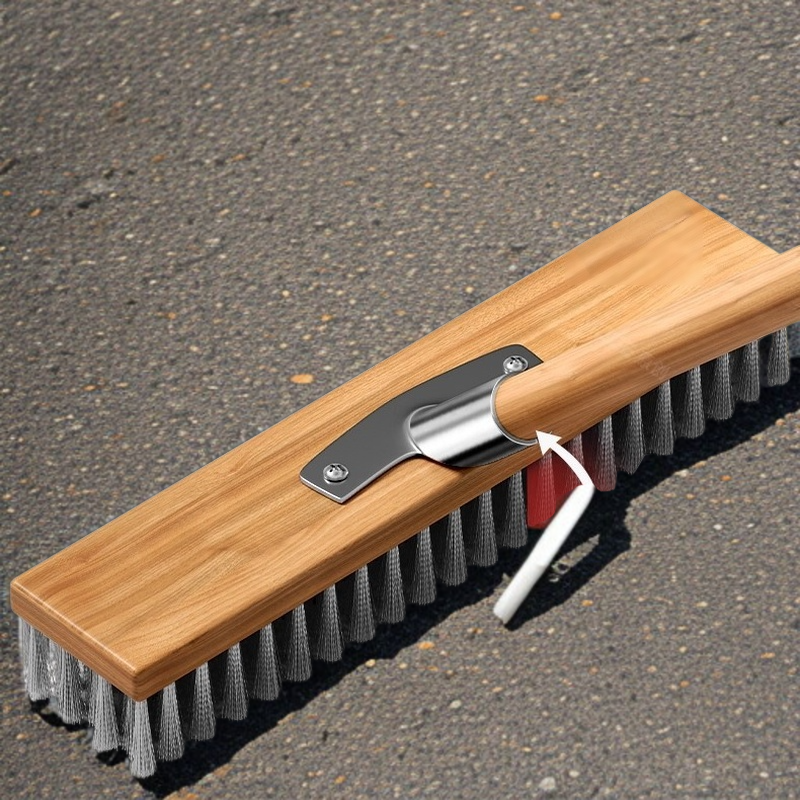 Powerful scrubbing brush floor long handle sanitary ware floor cleaning tools