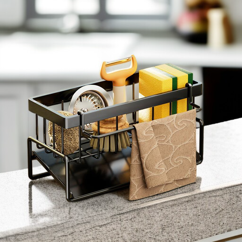 Kitchen drain basket