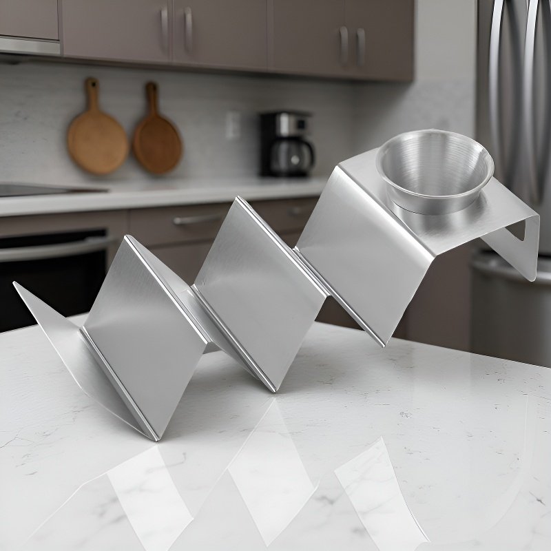 حامل فطائر من الفولاذ المقاوم للصدأ