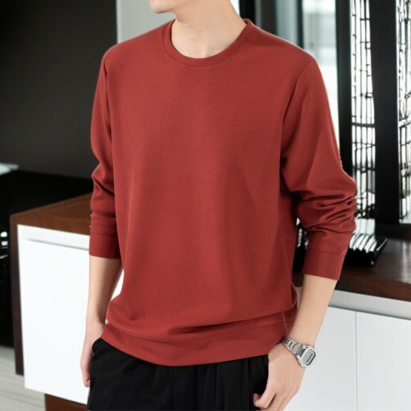 メンズ 大きいサイズ 長袖 セーター メンズ ゆったり 薄手 カジュアル セクション トップス