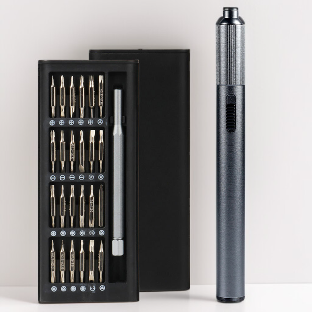 Kit de destornilladores eléctricos para bricolaje y electrónica