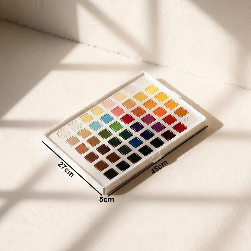 豊富なカラーバリエーションのアクリル絵具