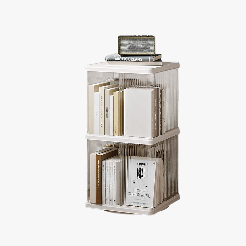 가정용 대용량 다층 선반 거실 바닥 책장 수납 선반 회전 책장