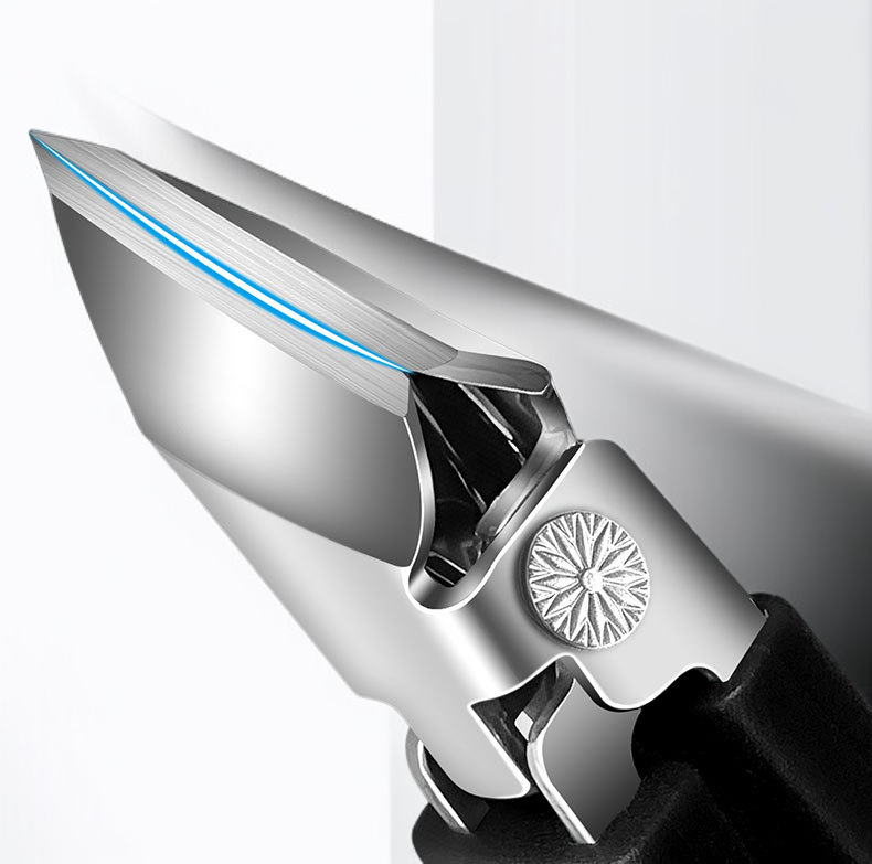 프리미엄 재질로 제작된 손톱깎이 근접 사진