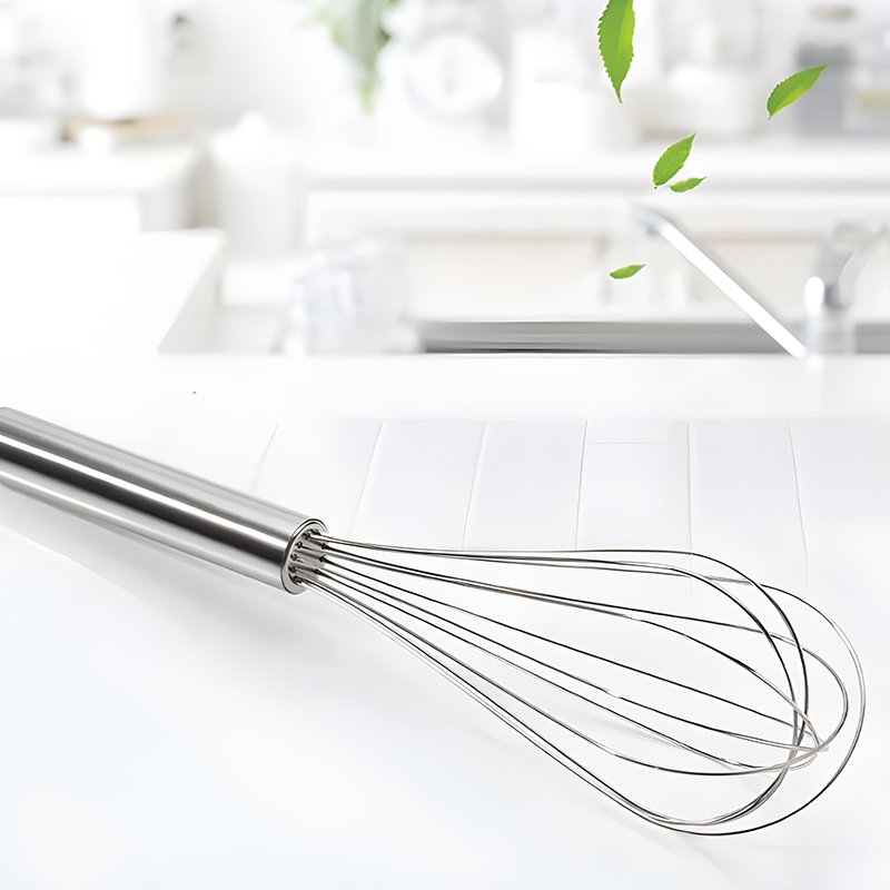 Batidor de huevos de acero inoxidable