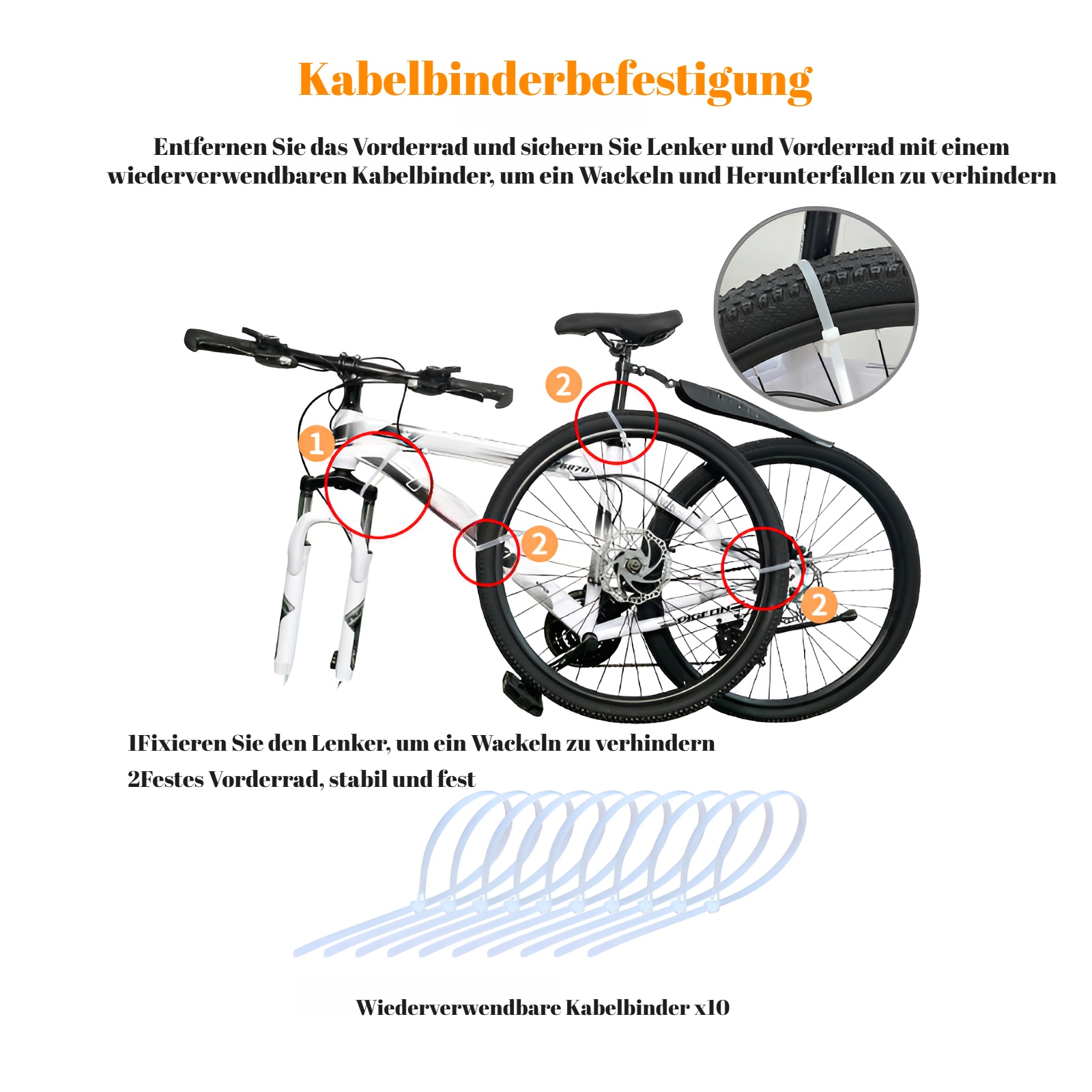 Wasserfeste Fahrrad-Transporttasche