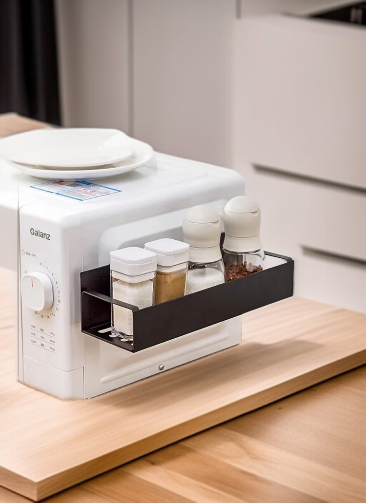 마그네틱 가정용 걸이 다용도 주방 벽면 선반 큰 선물 수납 선반 좋은 물건 랩 마그네틱 선반