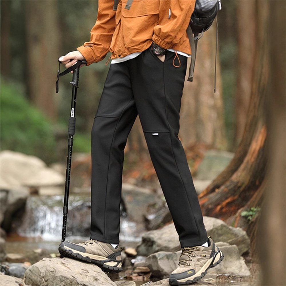 男女兼用防風ソフトシェルストレッチパンツ