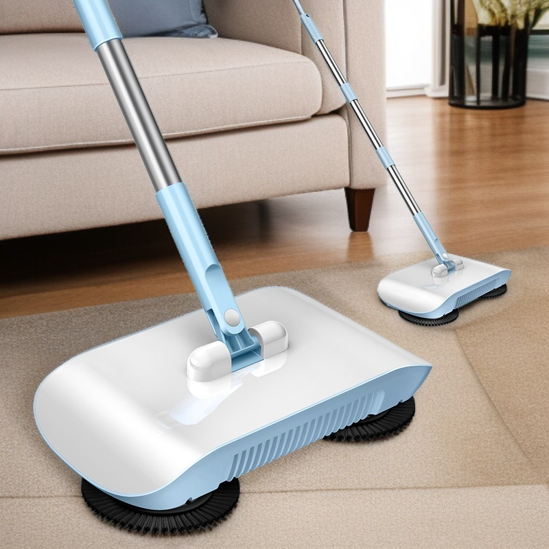 Push Sweeper Sweeper Household Soft Roller Brush Wet Dry Household