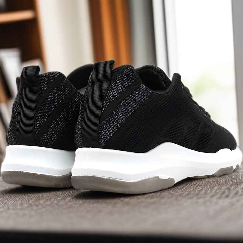 حذاء رياضي رجالي متوسط العمر بتهوية جيدة ومنخفض الرقبة