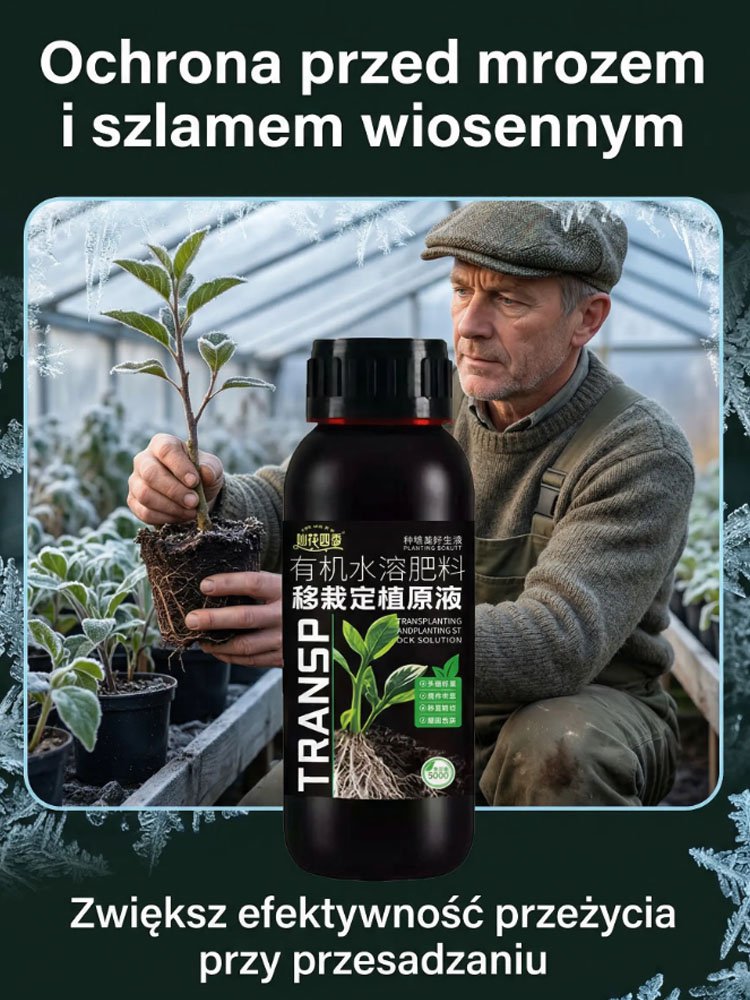 Roztwór do ukorzeniania i wzmacniania sadzonek, przesadzania i sadzenia