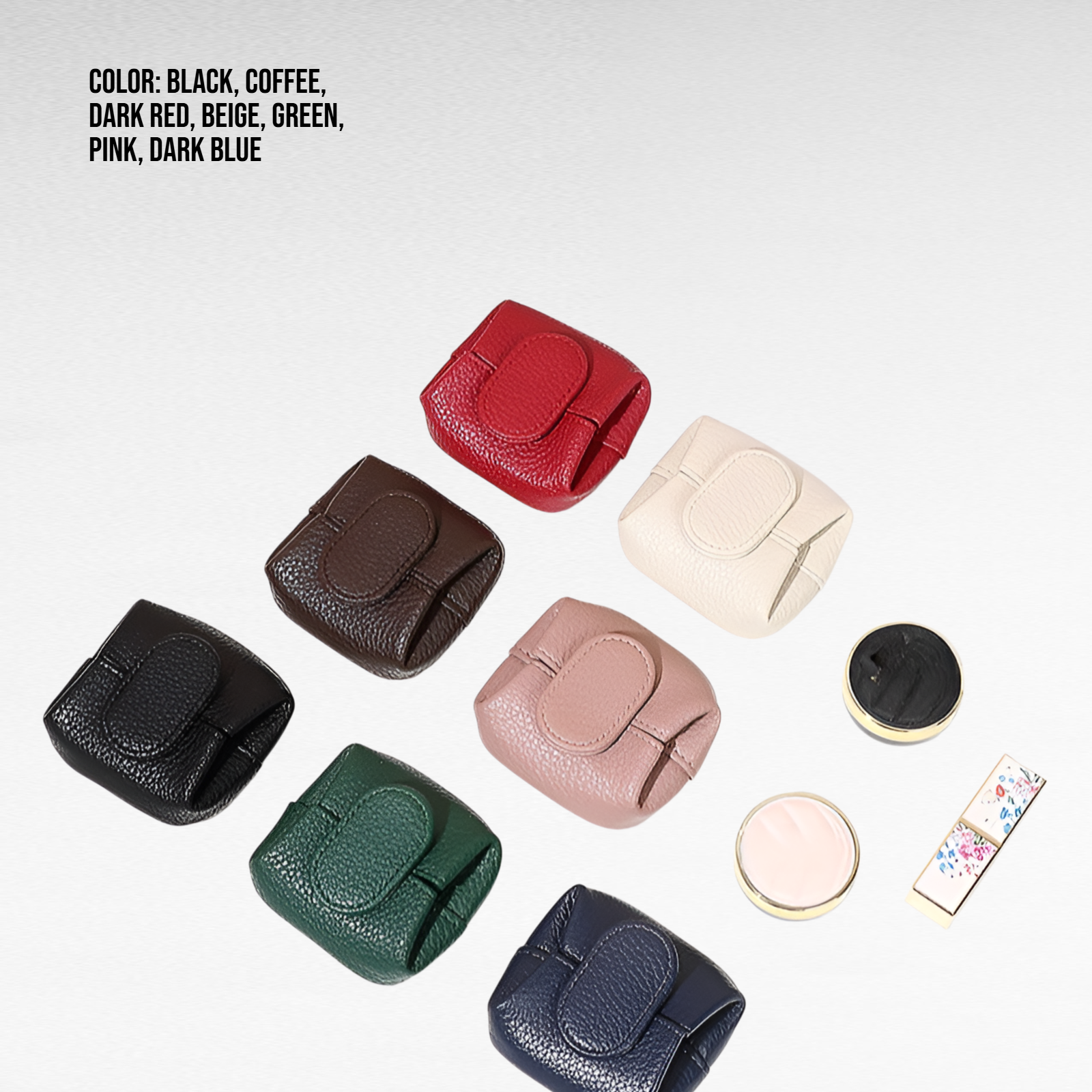  Large Capacity Lychee Pattern Women's Cross-border Handbag