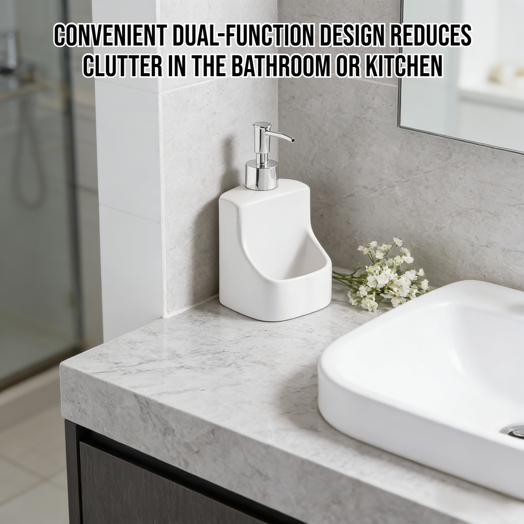 Dual-purpose dispenser soap box