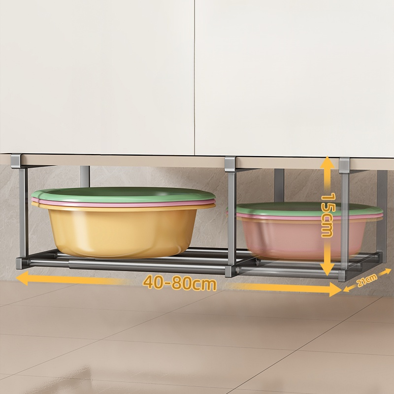  Floating Hanging Bathroom Storage Rack