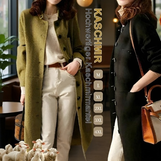 Temperamentvolle Wolljacke