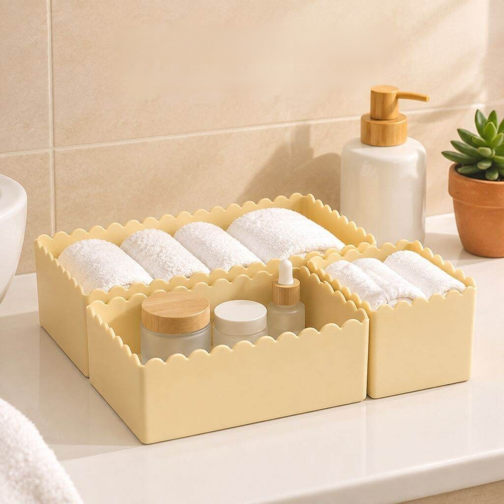 Caja organizadora para baño y dormitorio