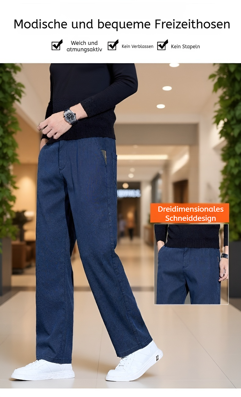 Vielseitige Freizeithose für Herren aus Baumwolle