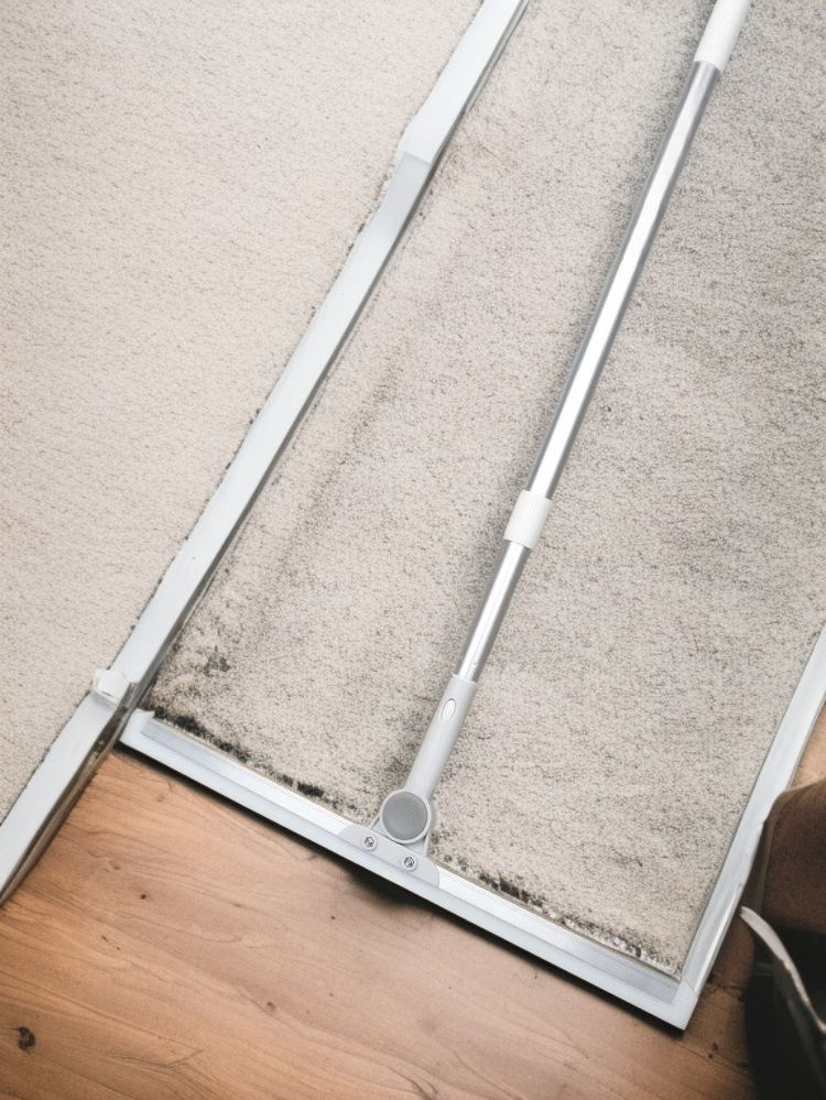 가정용 두꺼운 산호 융단 빗자루 전면 사진