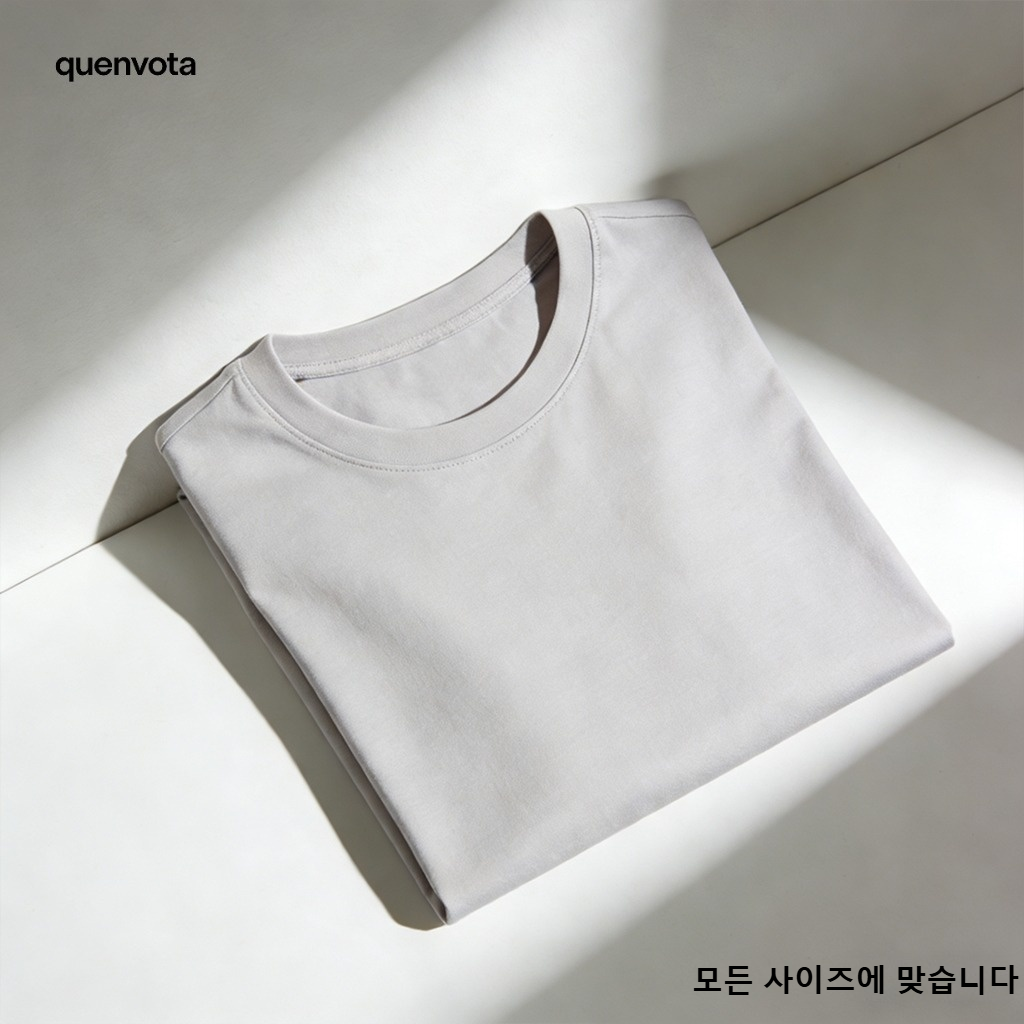 크루넥 베이스 레이어 소재 확대 사진