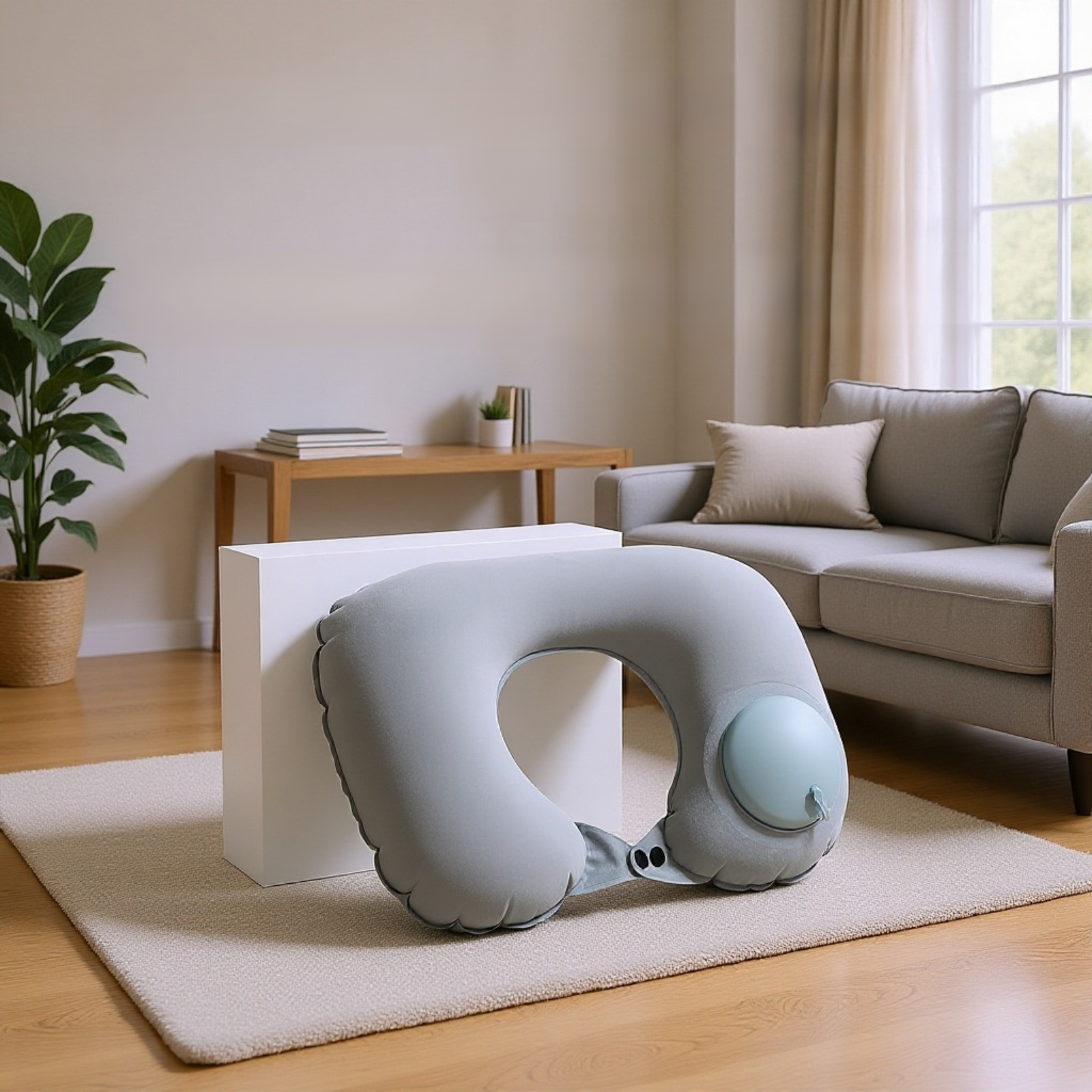 وسادة خفيفة الوزن على شكل U للسفر