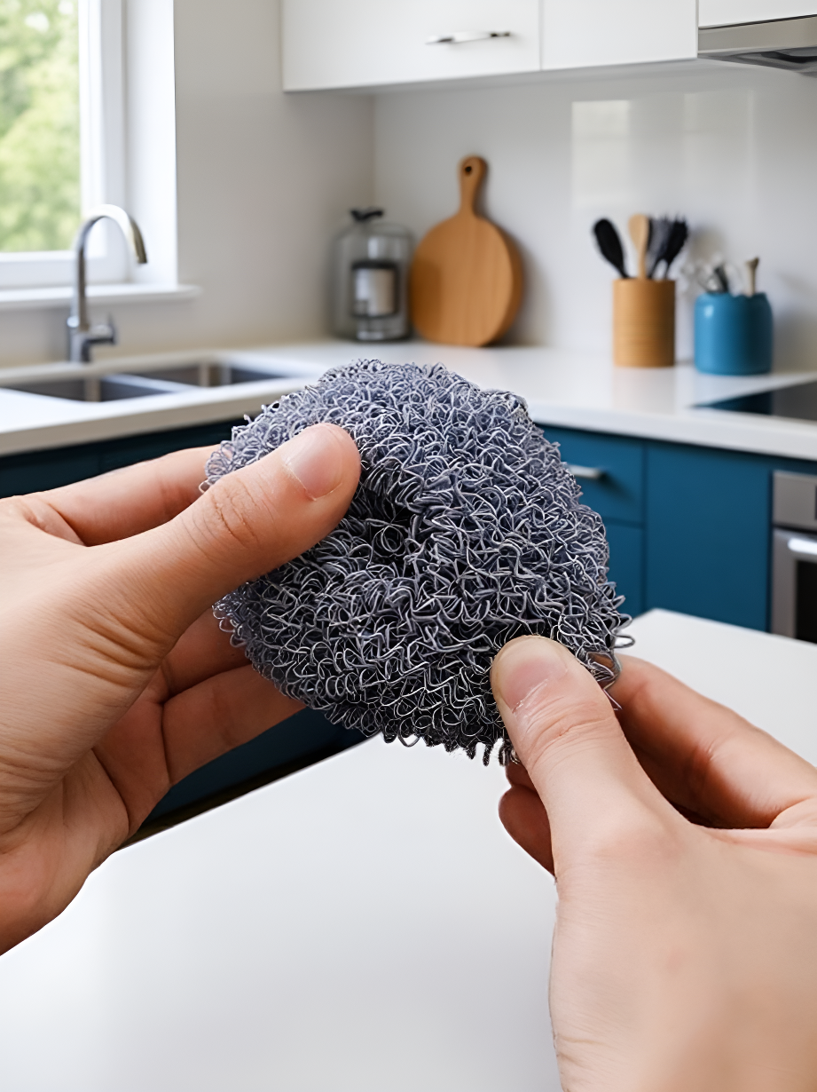 食器洗いに最適なキッチンブラシの使用シーン