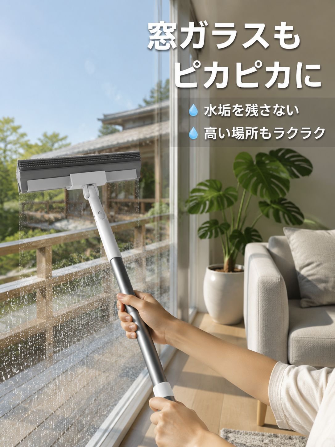 伸縮自在のシリコン製マジックほうき（家庭用）、乾湿両用バスルームスクイージー、トイレ床掃除ツール