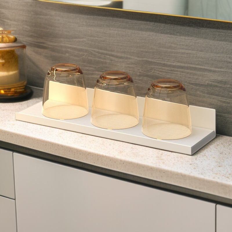 벽걸이 전동칫솔 스탠드 펀치 프리 다용도 수납 고정대