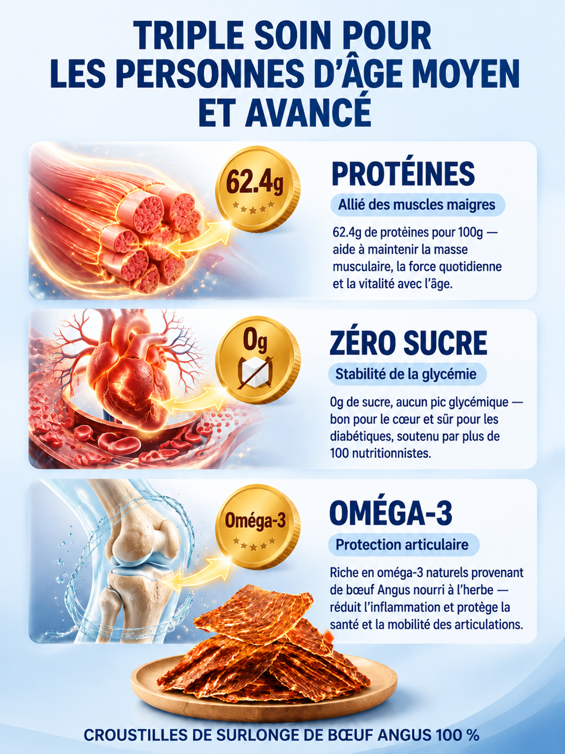 Chips croustillants au bœuf Angus