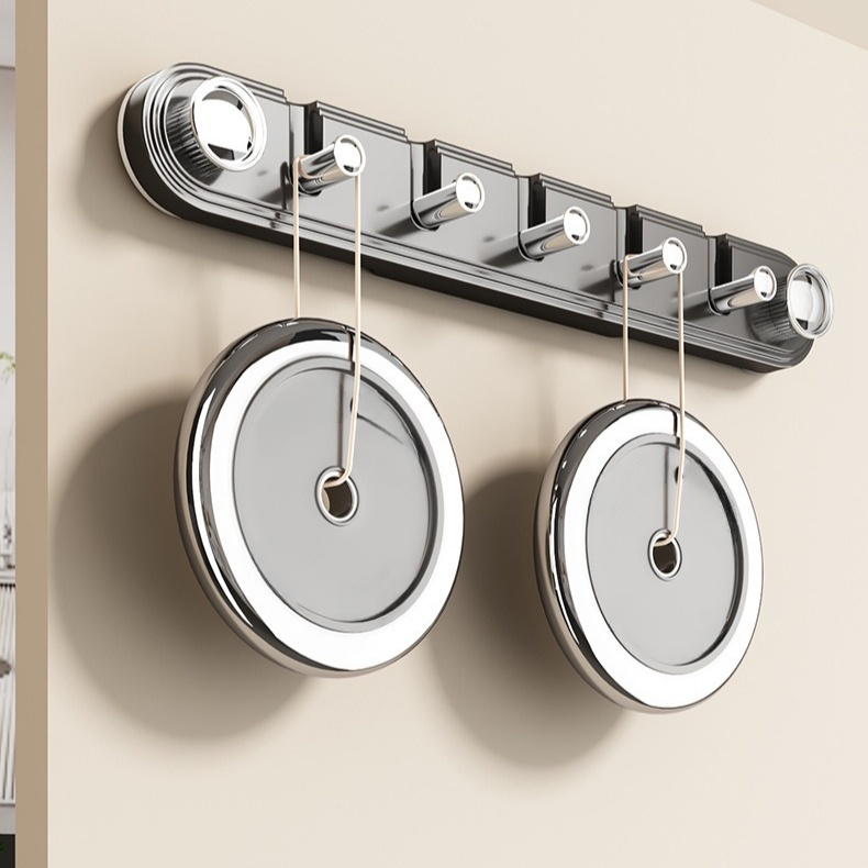 Gancho de pared con ventosa, sin taladro, fuerte capacidad de carga, perchero para puerta y cocina