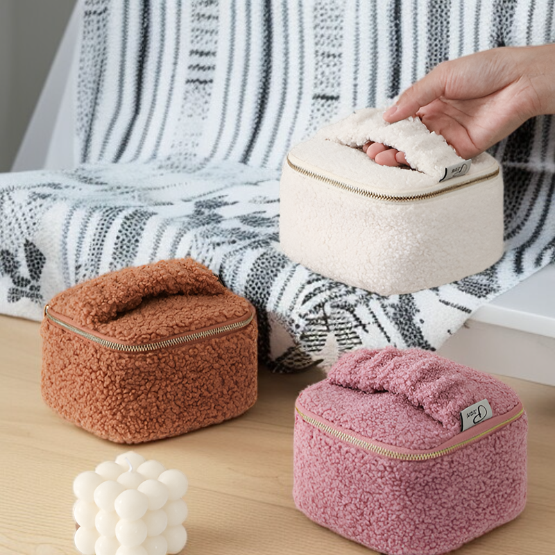 Caja de joyas portátil y lujosa de usos múltiples