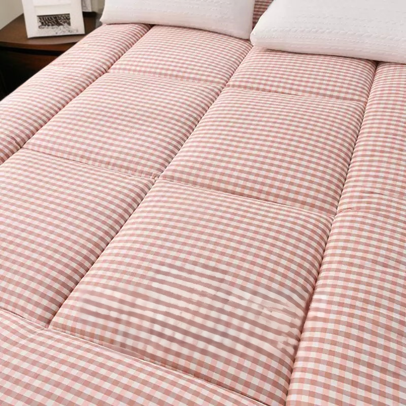 기숙사 학생 매트리스 두꺼운 진드기 방지 매트리스 이불 보호대 피부 친화 벨벳 학생 기숙사 요 접이식 침대 쿠션